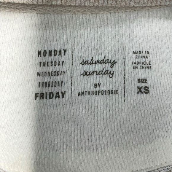 Anthropologie Pink and Yellow Crew Neck Sweater with Floral Design - Picture 2 of 8